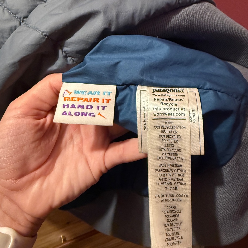 Patagonia Blue Shell Jacket - Picture 3 of 4
